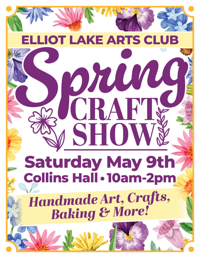 EL Arts Club Spring Craft Show Poster