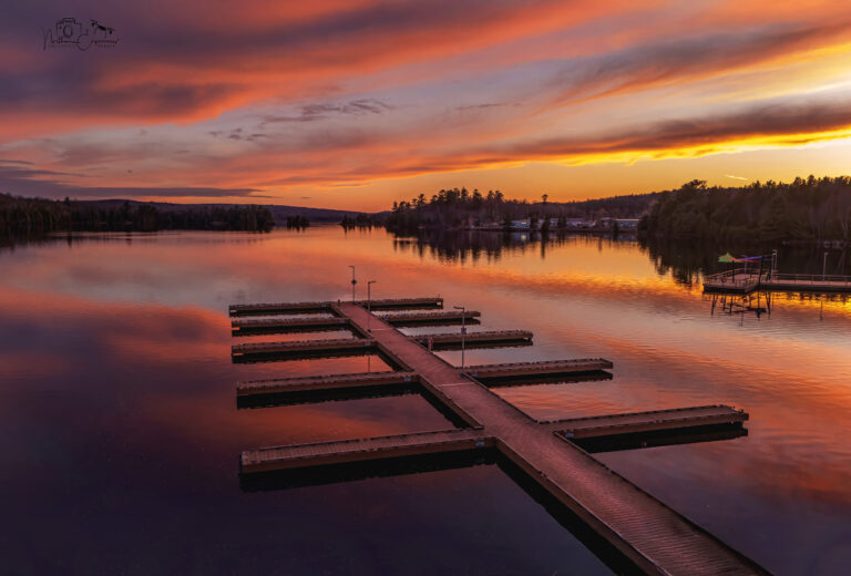 Spring Sunset Boatlaunch