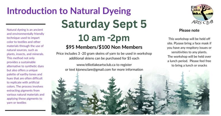 intro to natural dyeing
